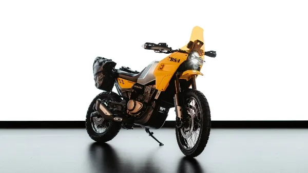 bsa motorcycles showcased thunderbolt 334 adv bike