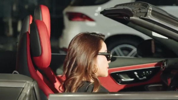 famous indian hair stylist bought mercedes-benz cle cabriolet car