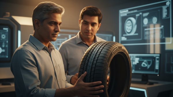 sensor embedded tyres uses