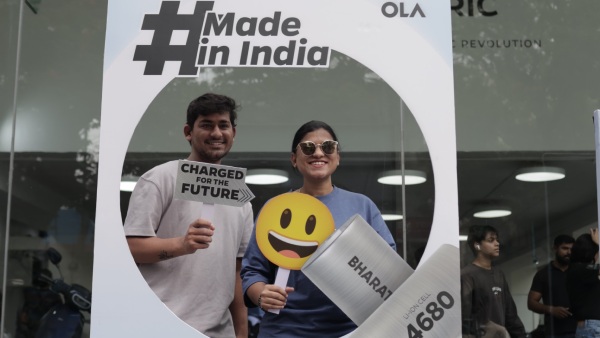 4680 bharat cell powered ola electric vehicles test rides starts