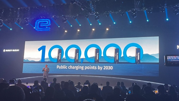 maruti suzuki electric vehicles charging points plans