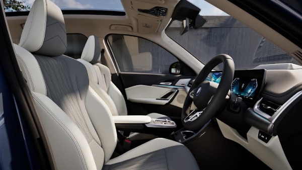 bmw ix1 electric car gets night dusk blue paint option