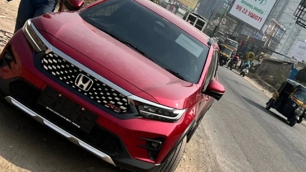 honda wr-v rs suv spotted in india