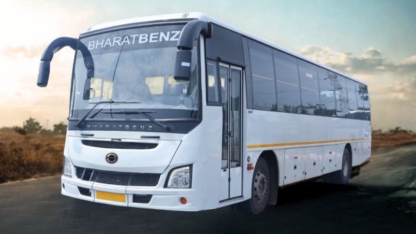 bharatbenz heavy-duty bb1924 bus launches
