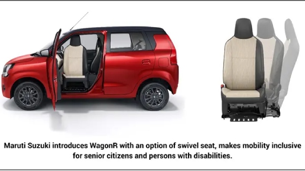 maruti suzuki introduces swivel seat in wagon r hatchback car
