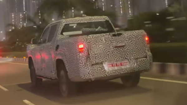 mahindra scorpio pick-up truck spotted