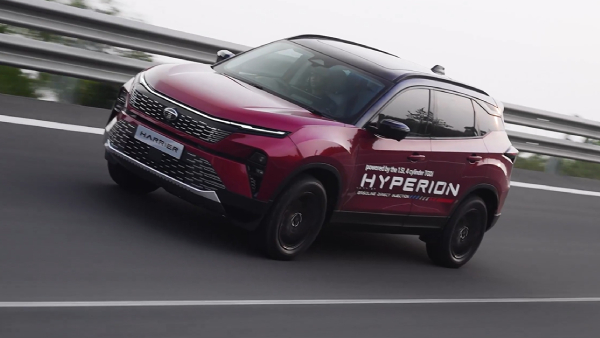 tata harrier and safari petrol cars tested at indore natrax tracks