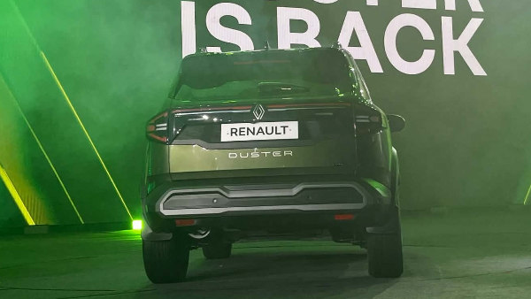 New-gen Renault Duster Rear