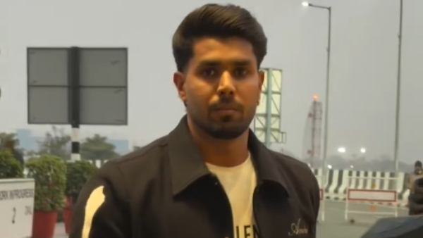 indian cricket bowler harshit rana drove lamborghini urus performante luxury car