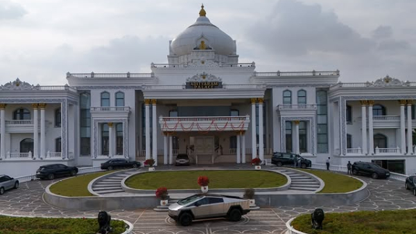 chennai businessman adityaram bought tesla cybertruck electric vehicle