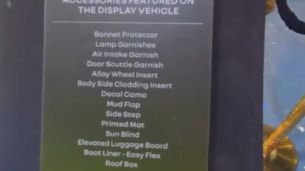 2026 renault duster suv car accessories