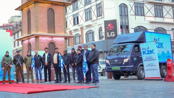 eicher pro x ev kashmir to kanyakumari trip