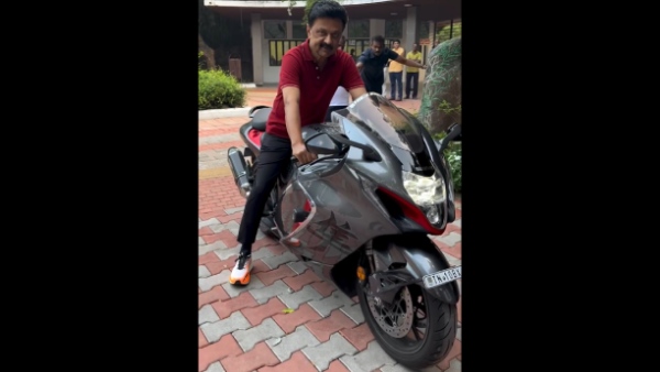 tn chief minister mk stalin suzuki hayabusa superbike