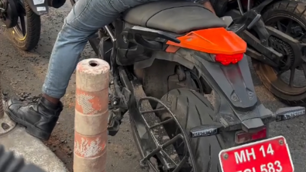 ktm 390 smc r motorcycle spotted