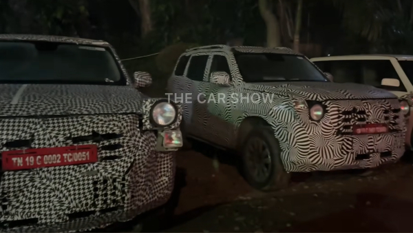 mahindra scorpio-n facelift spotted