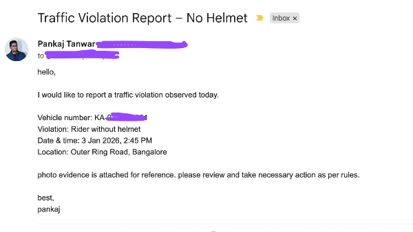 Automatic Traffic Violation Tech