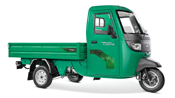 tvs king kargo hd cng launch