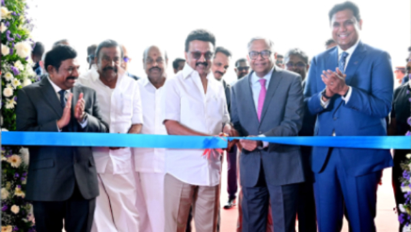 cm mk stalin inaugurated jaguar land rover car plant