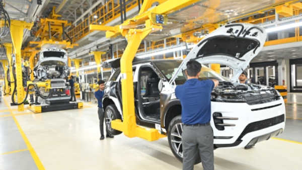 cm mk stalin inaugurated jaguar land rover car plant