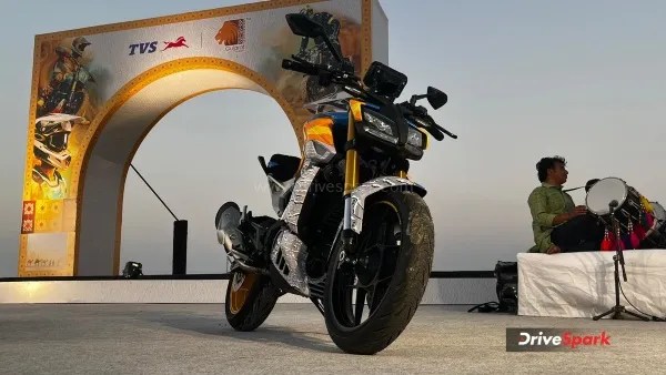 tvs motor showcased custom bikes at rann utsav 2026