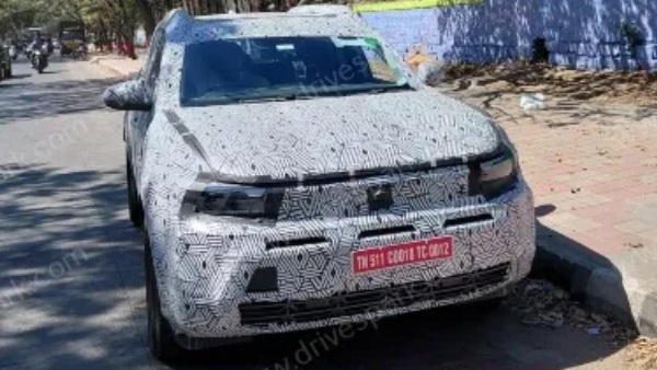 new renault duster suv spotted