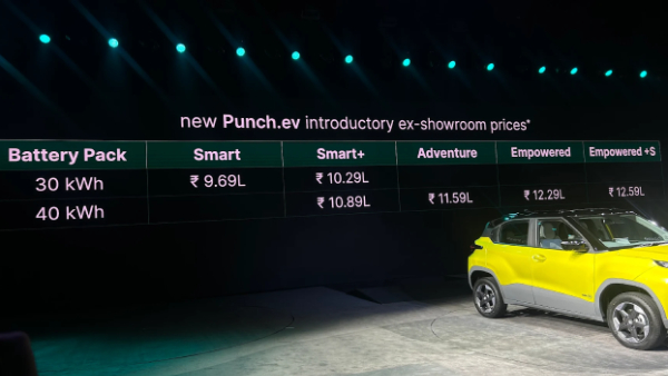 2026 tata punch ev facelift variant-wise features list