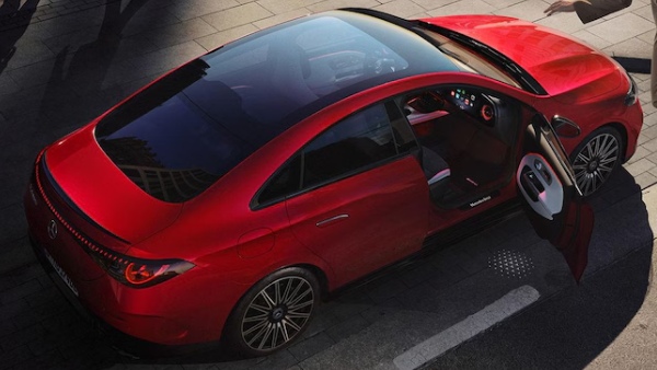 mercedes-benz cla electric car unveiled