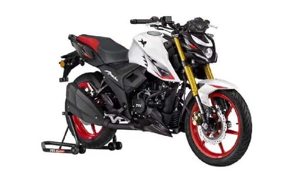 TVS Apache RTR 160 4V White TVS Apache RTR 160 4V White