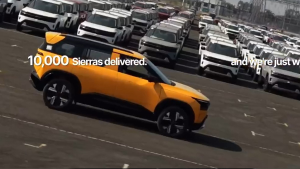 tata sierra cars delivery milestone