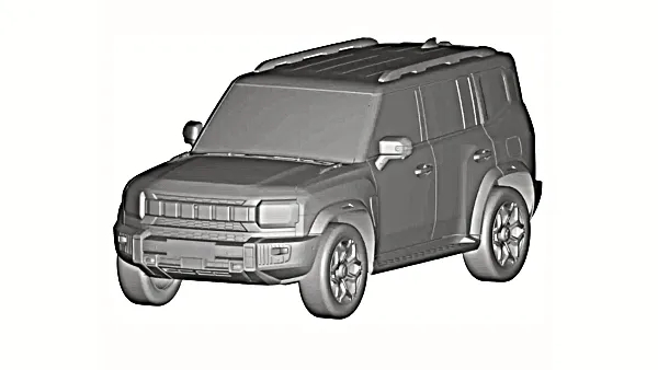 jsw cherry jetour t2 plug-in hybrid car patent