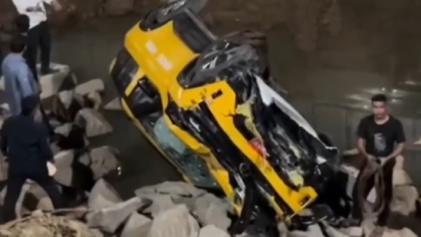 tata sierra car accident