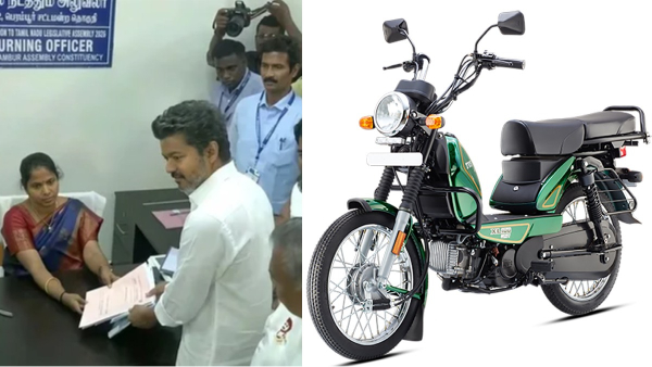 actor and tvk leader vijay owned tvs xl bike details