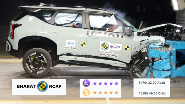 Kia Seltos Bharat NCAP Crash test