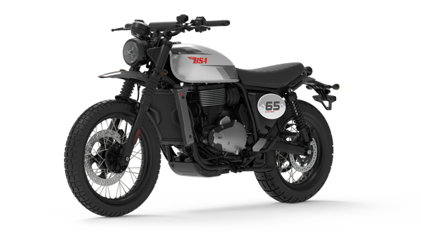 BSA Scrambler 650 White