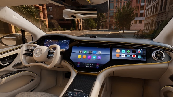 Mercedes Benz EQS Inside