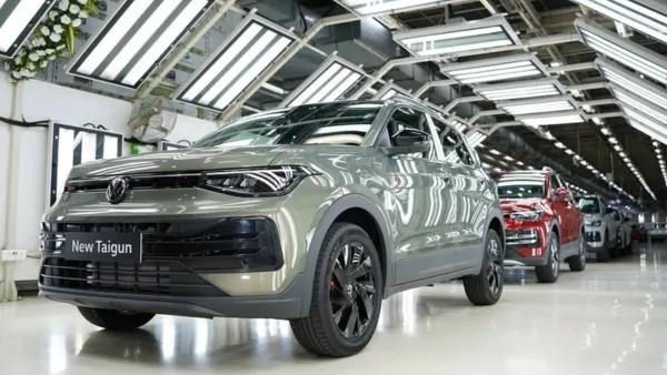 volkswagen taigun facelift cars production