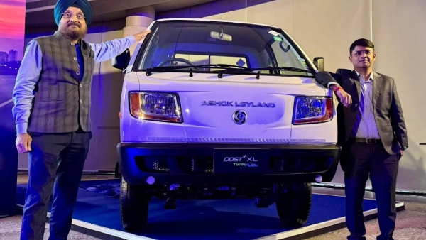 ashok leyland launches dost and dost plus xl twin fuel variants