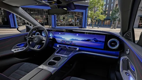 mercedes-benz c-class ev teaser