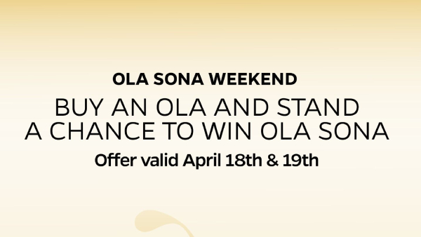 ola sona weekend benefits