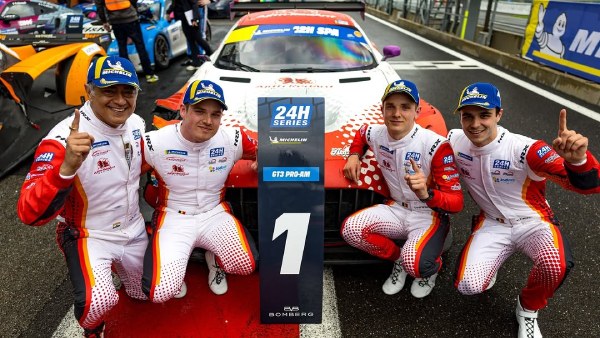 ajithkumar racing team secured podium finish at circuit de spa francorchamps