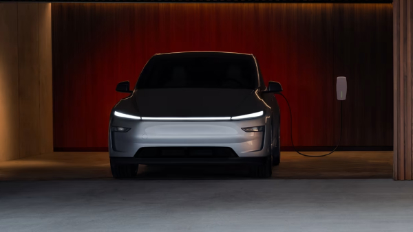 Tesla Electric car charging