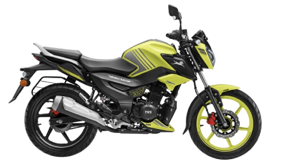 TVS Raider 125 Nitro Green Colour