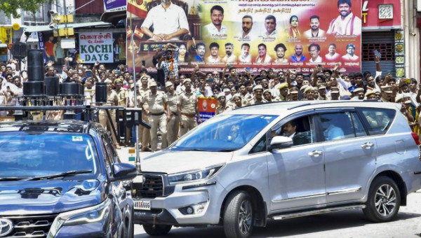 chief minister joseph vijay convoy