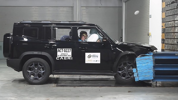 jetour t2 5-star rating in asean ncap crash test