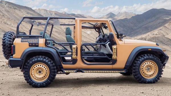 Mahindra Thar Roxx based ATV