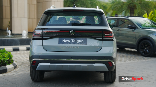 Volkswagen Taigun Facelift Backside