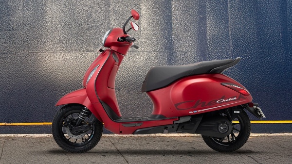 Bajaj Chetak Side View