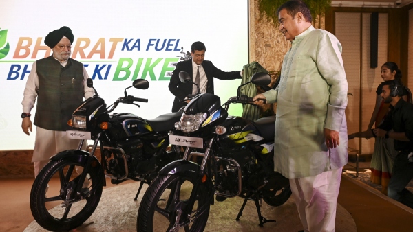 hero motocorp flex-fuel motorcycles