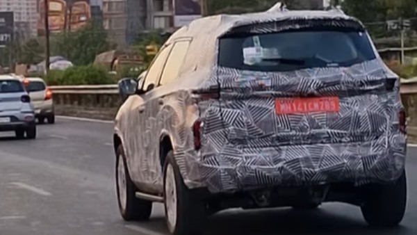 tata safari ev electric car spotted tata safari ev electric car spotted