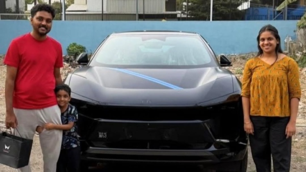 karuppu movie team members gifted by mahindra be 6 batman edition